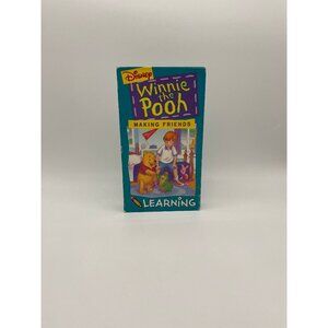 Disney Winnie the Pooh Making Friends VHS